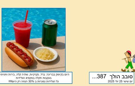 סובב הולך 387…