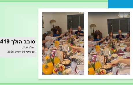 סובב הולך 419…